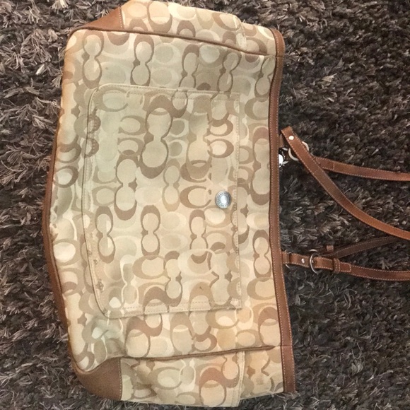 Coach Diaper Bag - Picture 1 of 4